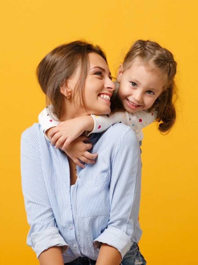 Une maman et sa fille